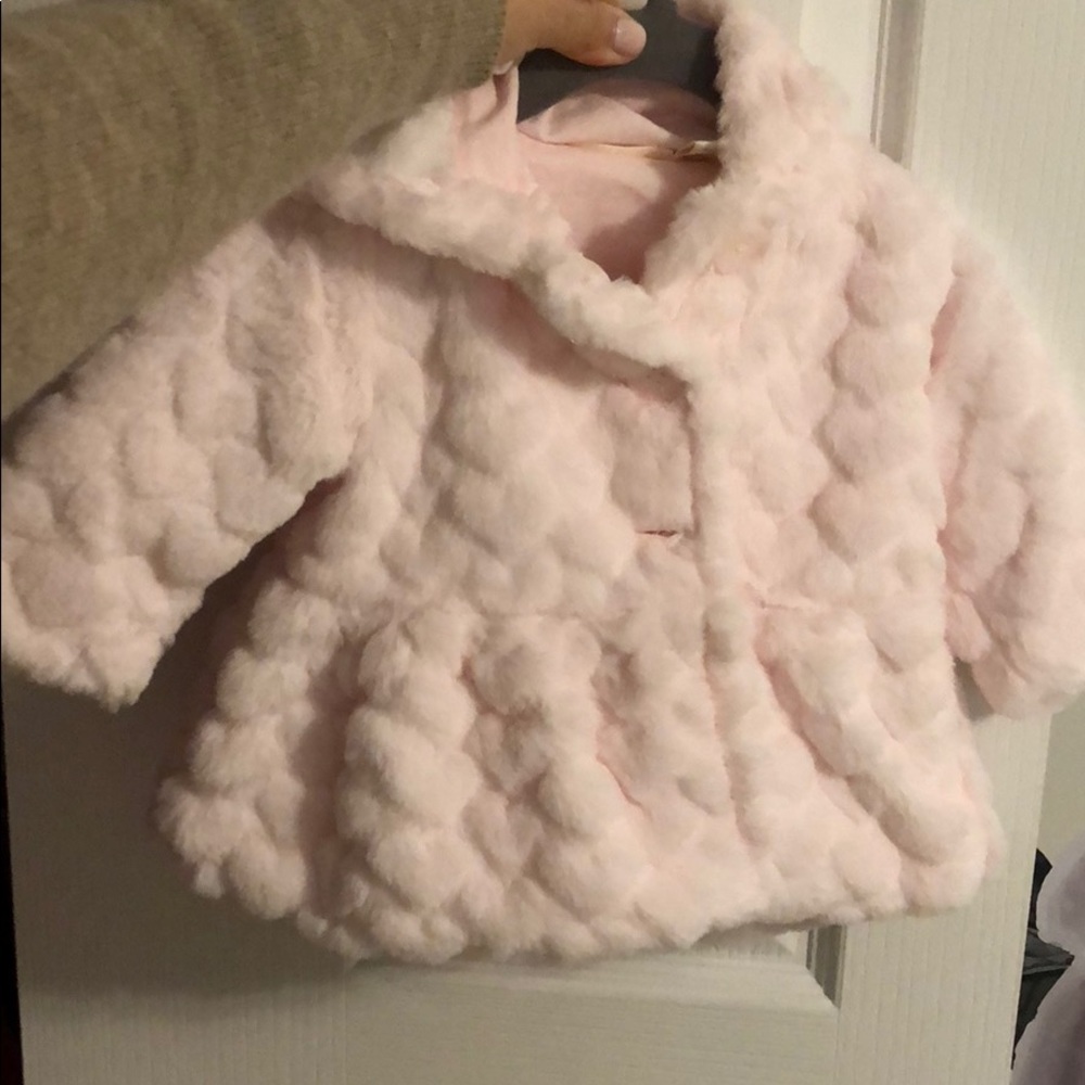 Pink fur jacket baby!